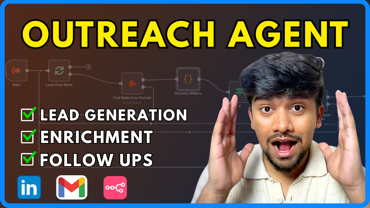 This Outreach Automation can 10x Your Revenue (n8n Template)